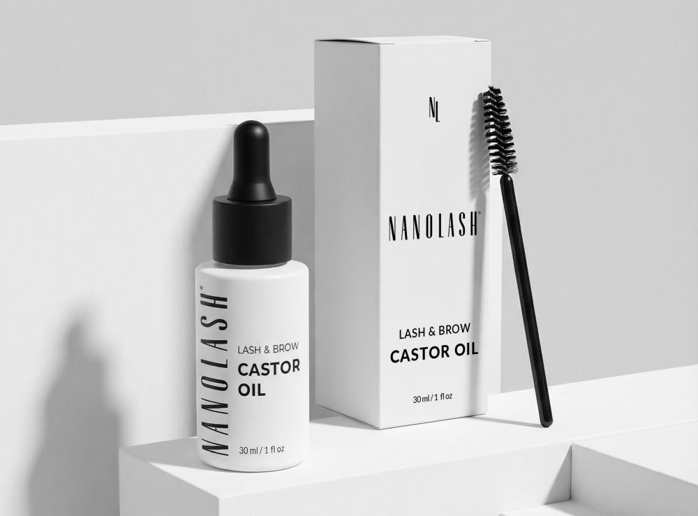 castor oil on eyebrows nanolash